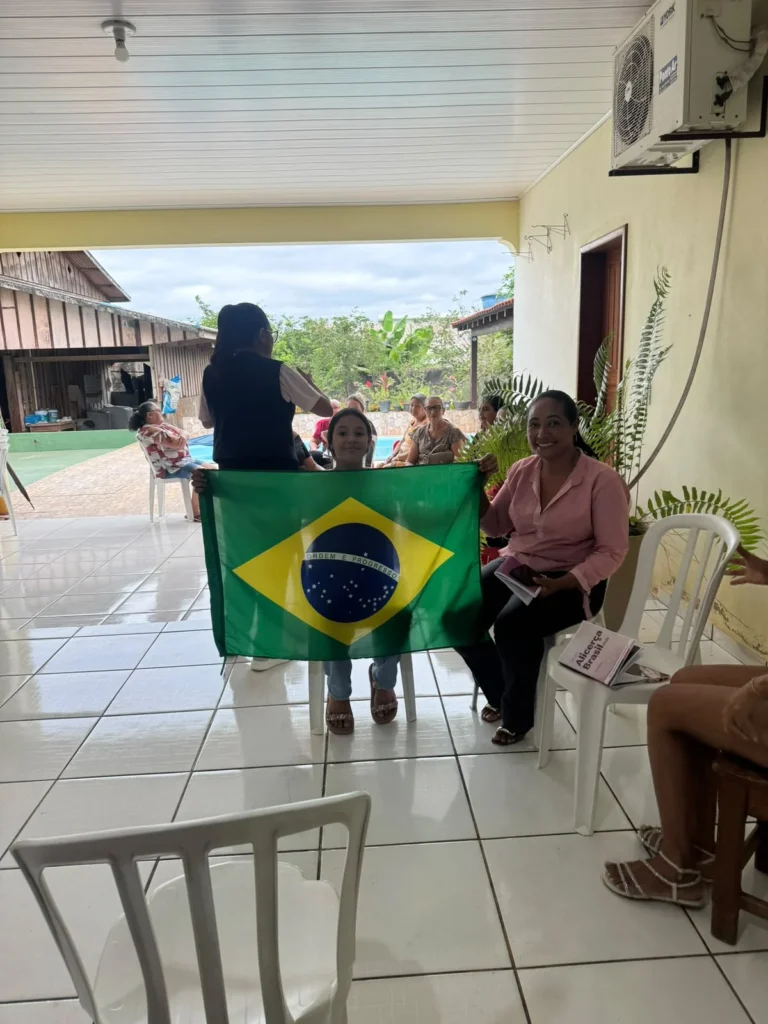 Gil Cardoso participando de ação social